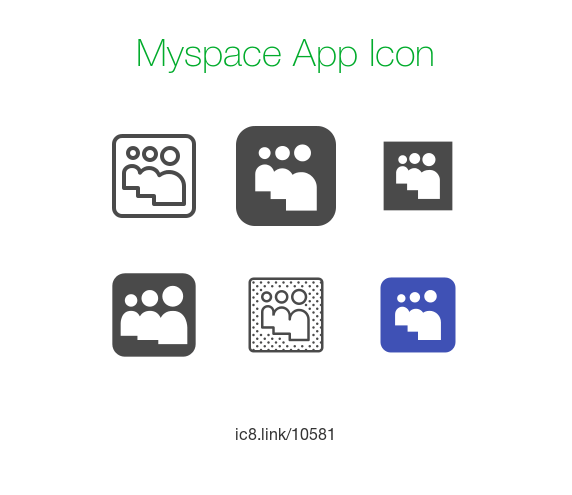 Myspace App Logo - Myspace App Icon - free download, PNG and vector