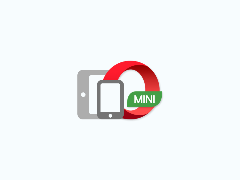 Opera App Logo - Opera Mini by Andrius Grabauskas | Dribbble | Dribbble