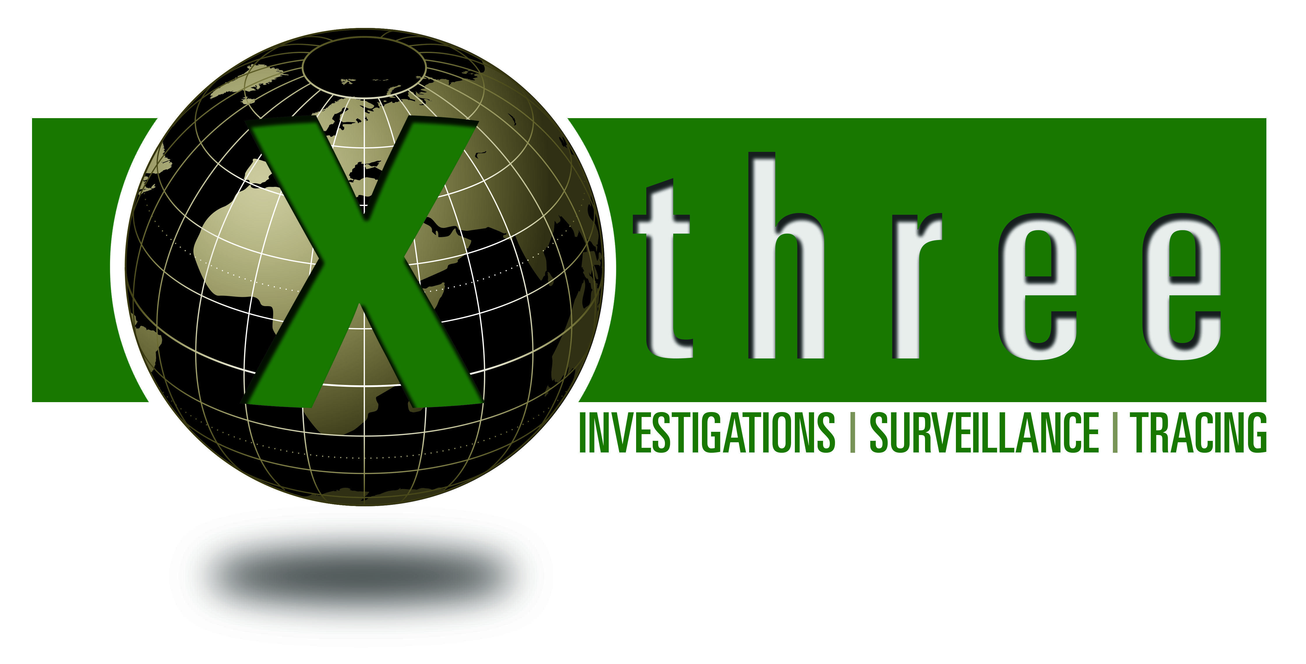 Surveillance Undercover Logo - Undercover Investigations in Manchester - X Three Surveillance Ltd