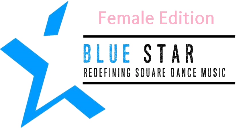 Female Star Logo - FEMALE EDITION BLUE STAR