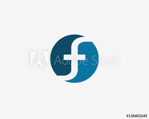 Circle F Logo - Letter F logo icon design template elements. Logo initial letter F ...