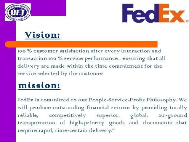 People Service Profit FedEx Logo - SCM: Fedex