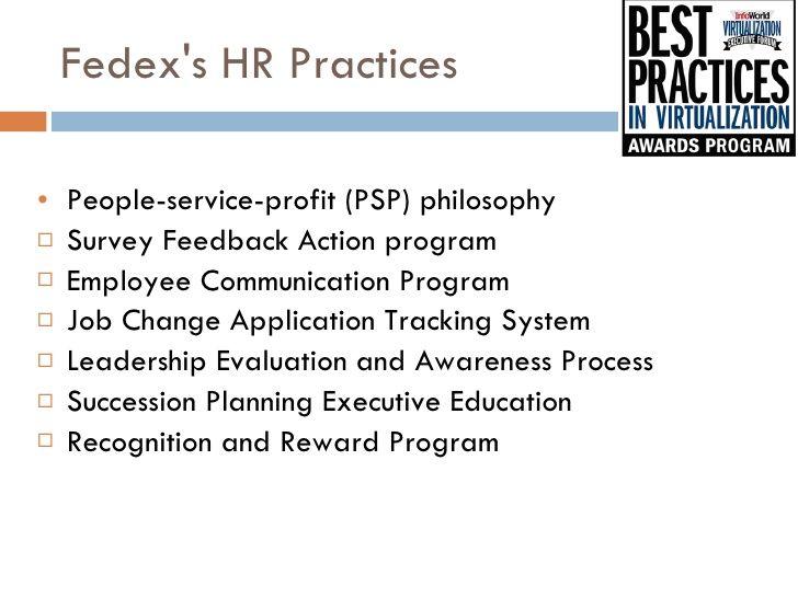People Service Profit FedEx Logo - Fedex human resources. Strategic Human Resources Management at FedEx ...