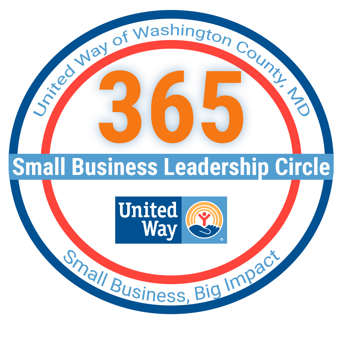 Circle F Logo - Small Business Circle. United Way of Washington County, MD