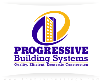 Purple Business Logo - Building and Construction Logos: Logo Design by Business Logo