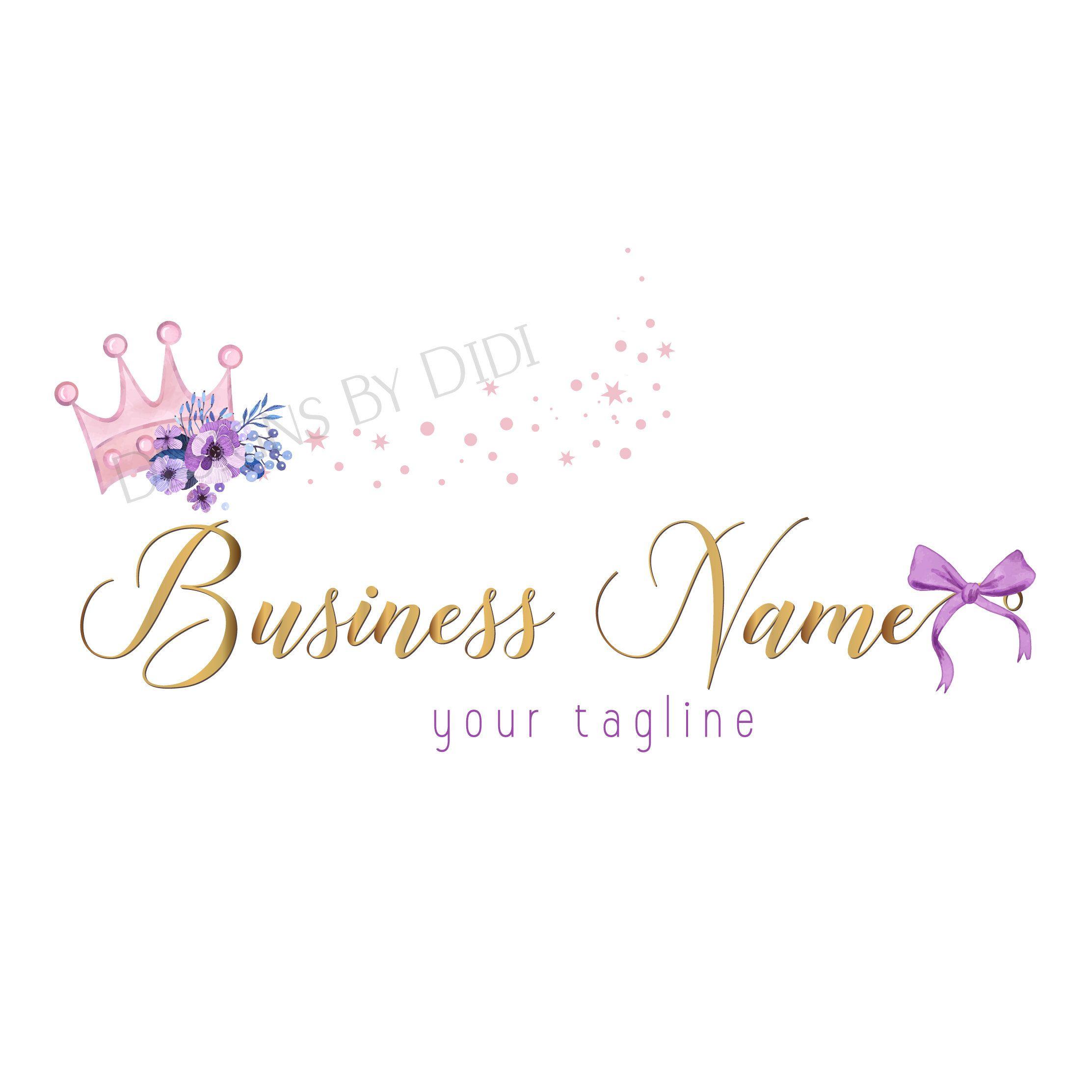 Purple Business Logo - Custom Logo Design gold Logo Logo Design