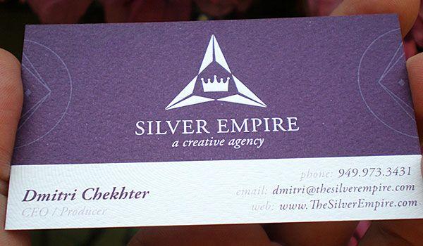 Purple Business Logo - 30 Purple Business Cards For Your Inspiration - SloDive