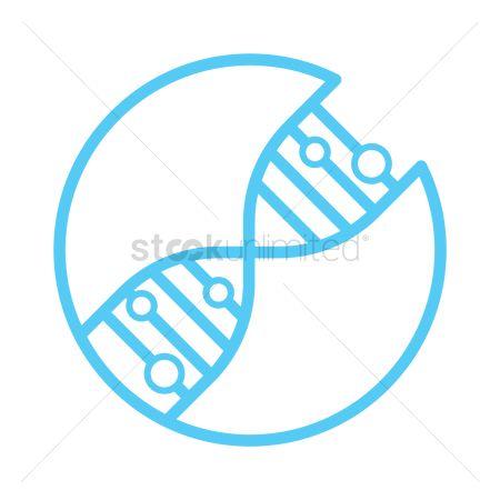 DNA Blue and Green Spiral Logo - Free Dna Spiral Stock Vectors | StockUnlimited