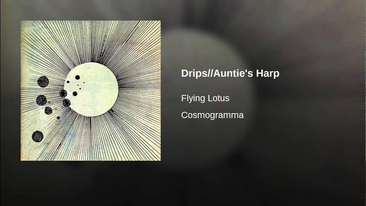Flying Harp Logo - Drips//Auntie's Harp