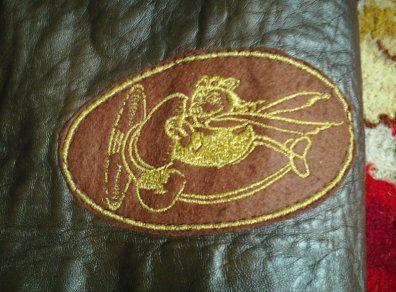 Flying Harp Logo - Harp Flying Pig Leather Jacket 92 Extreemly Rare in Athlone