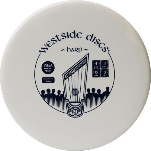 Flying Harp Logo - Westside Discs Tournament Harp