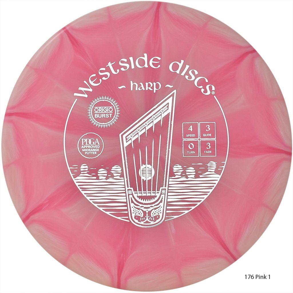 Flying Harp Logo - Westside Discs Origio Burst Harp