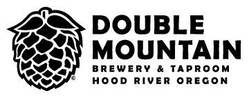 Double Mountain Logo - Logos Mountain Brewery & Taproom