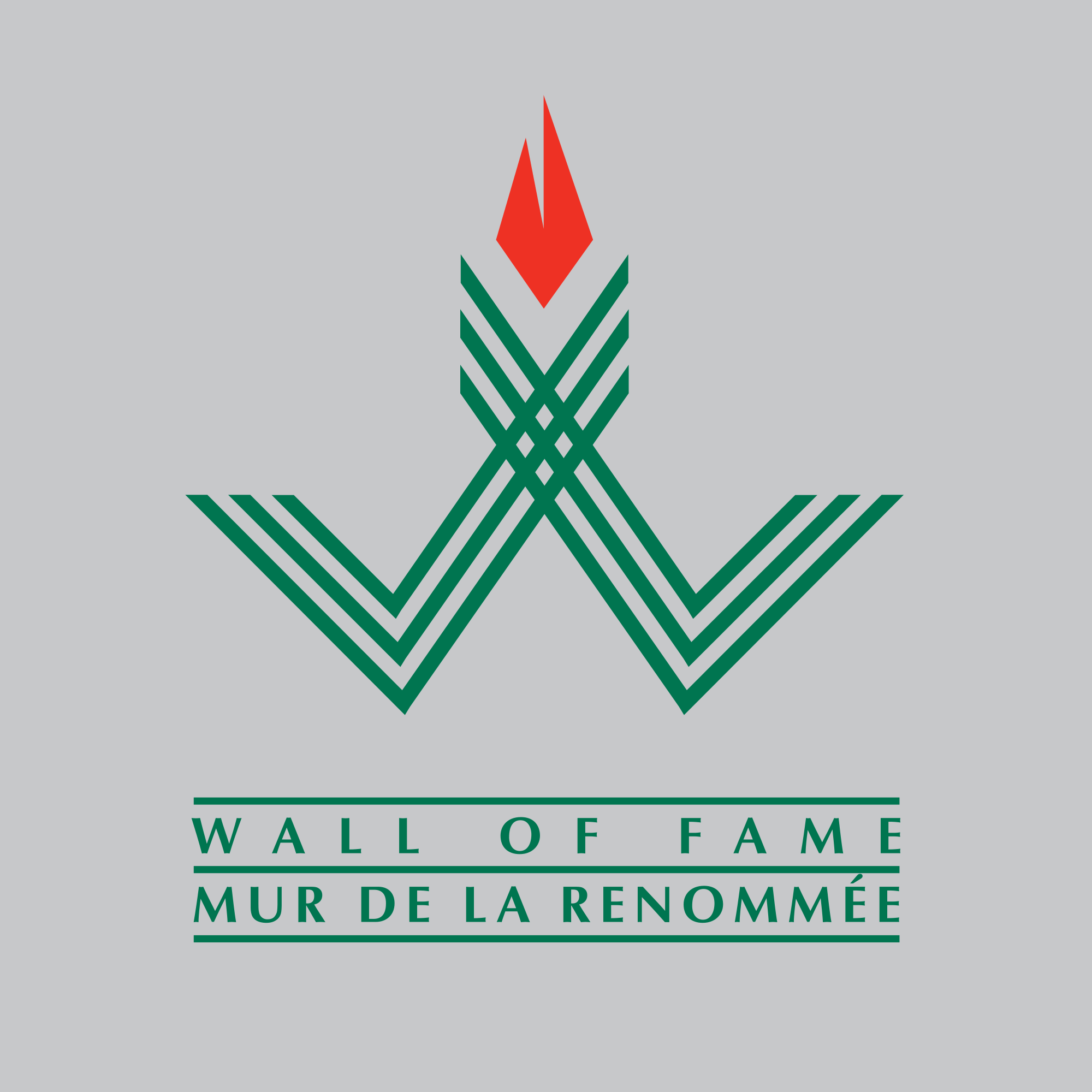 Wall of Fame Logo - andre goguen | graphic designer » Sports Moncton Wall of Fame logo