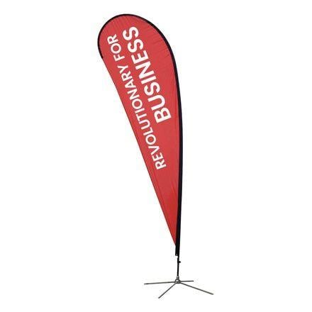 Red Teardrop Company Logo - Custom Teardrop Flags & Banners - Create Yours Today!