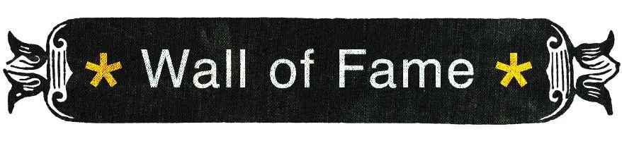Wall of Fame Logo - Wall of Fame*Broke*