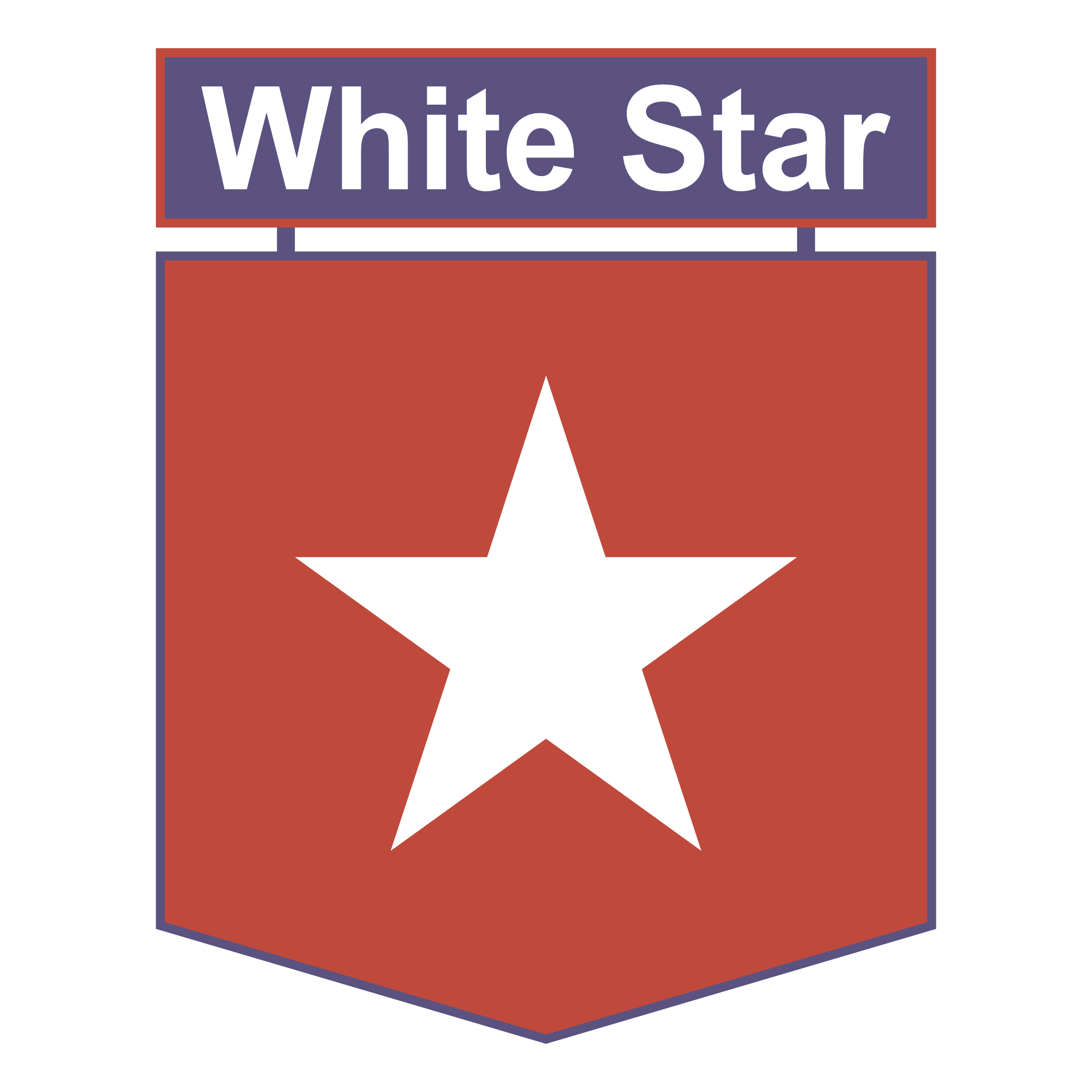 White Star Logo - White Star Logo PNG Transparent & SVG Vector - Freebie Supply