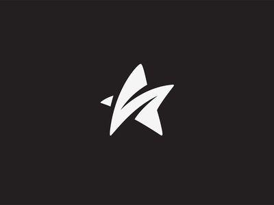 White Star Logo - Best Star Logos White Branding Black images on Designspiration