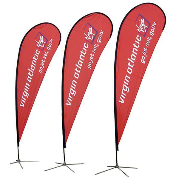 Red Teardrop Company Logo - Teardrop Banners: Build Your Brand - 2019 Catalogue Available