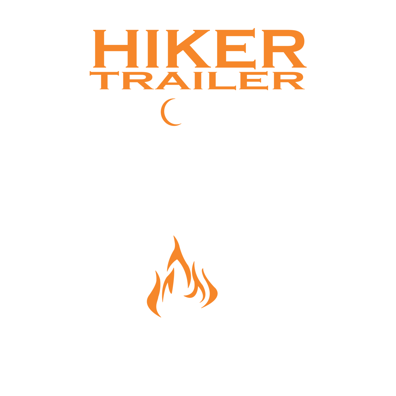 Red Teardrop Company Logo - Hiker Trailer