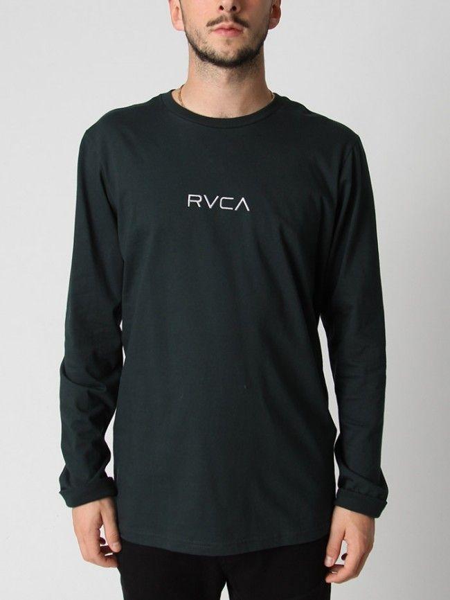 RVCA Small Logo - RVCA Small RVCA Long Sleeve T Shirt.com, Snow