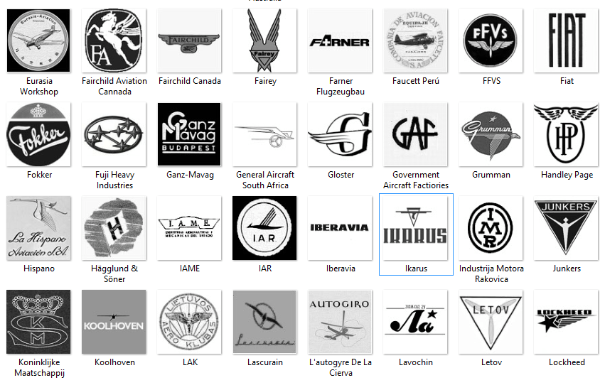 Aircraft Manufacturer Logo - Aircraft manufacturer logos for the devs | Paradox Interactive Forums