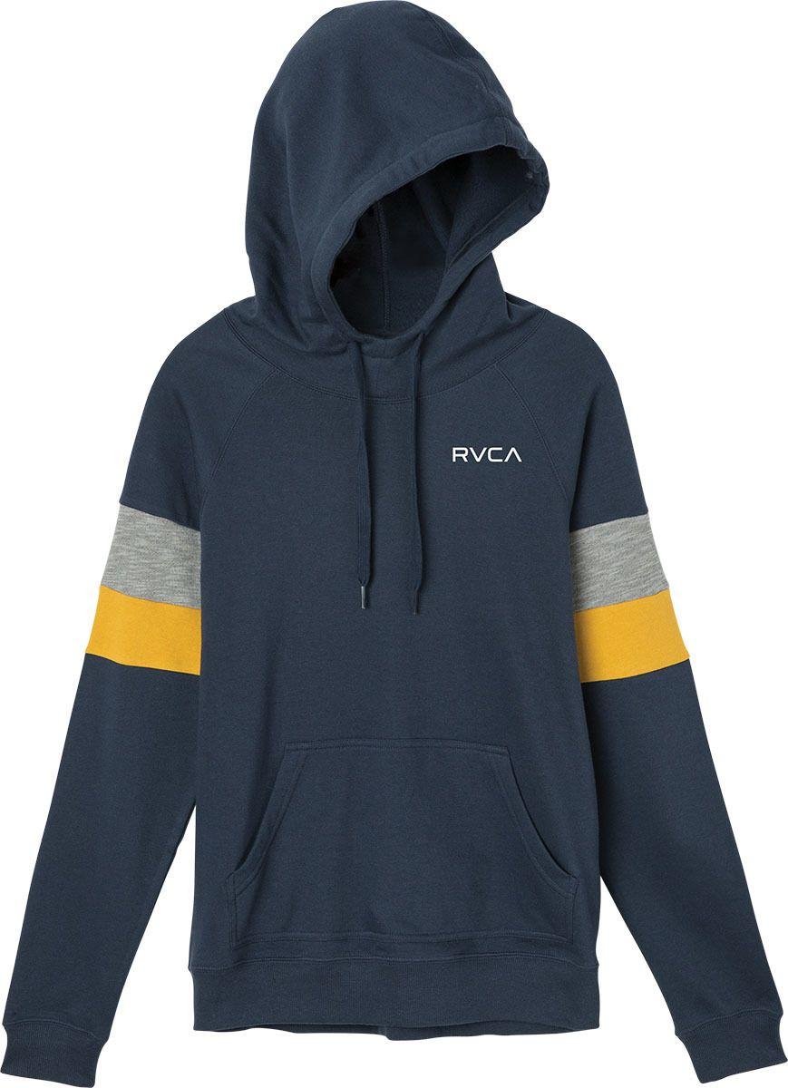 RVCA Small Logo - The RVCA Small RVCA Hoodie is a raglan long sleeve fleece pullover