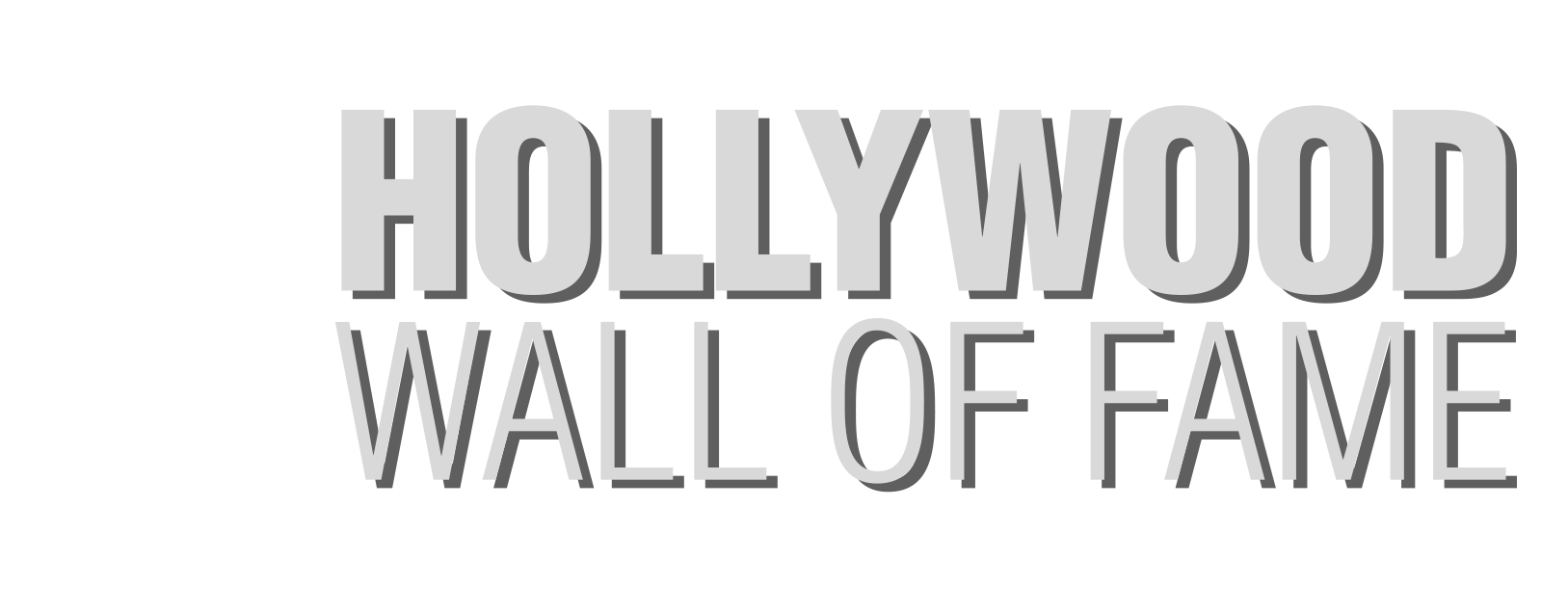 Wall of Fame Logo - The Wall of Fame - Hollywood Wall of Fame