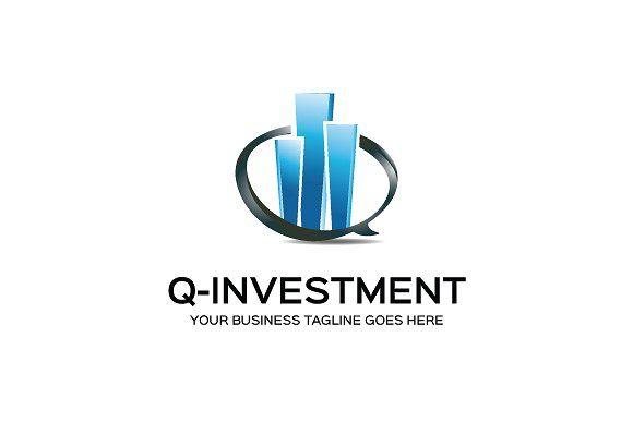 Investment Logo - Q-Investment Logo Template ~ Logo Templates ~ Creative Market