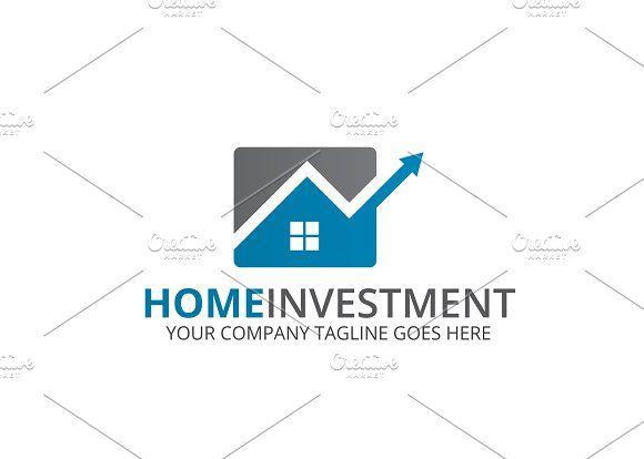 Investment Logo - Home Investment Logo Logo Templates Creative Market