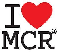 MCR Logo - I Love MCR T-Shirt (Black) | I Love Manchester (MCR)