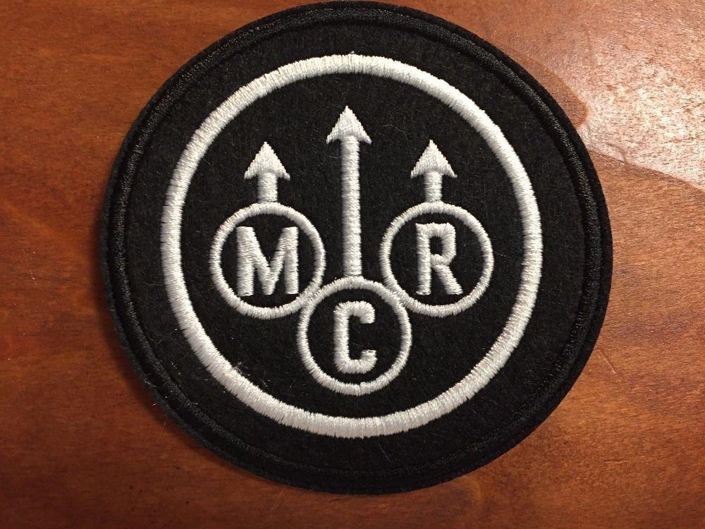 MCR Logo - MY CHEMICAL ROMANCE MCR- Logo Patch - Embroidered Iron On Patch 3 ...
