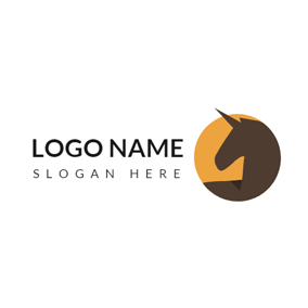 Brown Horse Logo - Free Horse Logo Designs. DesignEvo Logo Maker