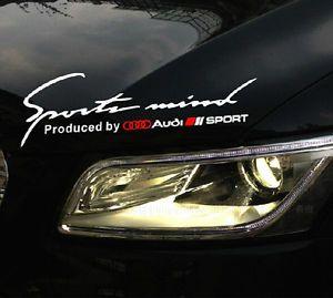 Audi R8 Headlight Logo - Sports Mind Decal Vinyl Car Stickers Headlight sticker for AUDI Audi ...