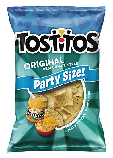Tostitos Chips Logo - Amazon.com: Tostitos Original Restaurant Style Tortilla Chips, Party ...