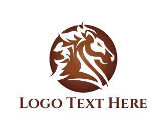 Brown Horse Logo - Racehorse Logo Maker | BrandCrowd