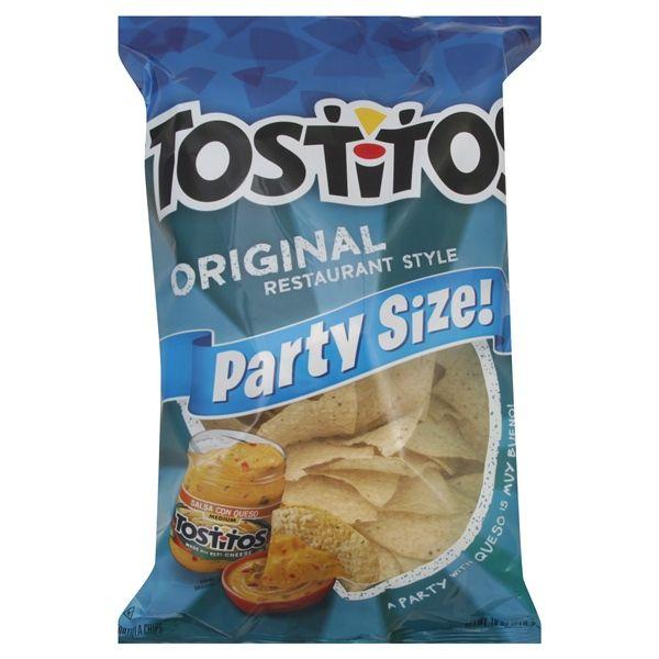 Tostitos Chips Logo - Tostitos Tortilla Chips, Original Restaurant Style, Party Size! - Be ...