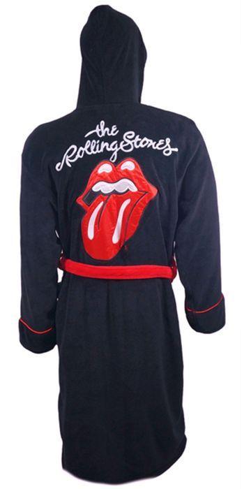 Rolling Stones Original Logo - The Rolling Stones Bathrobe With Satin Tongue Logos Original Musidor ...