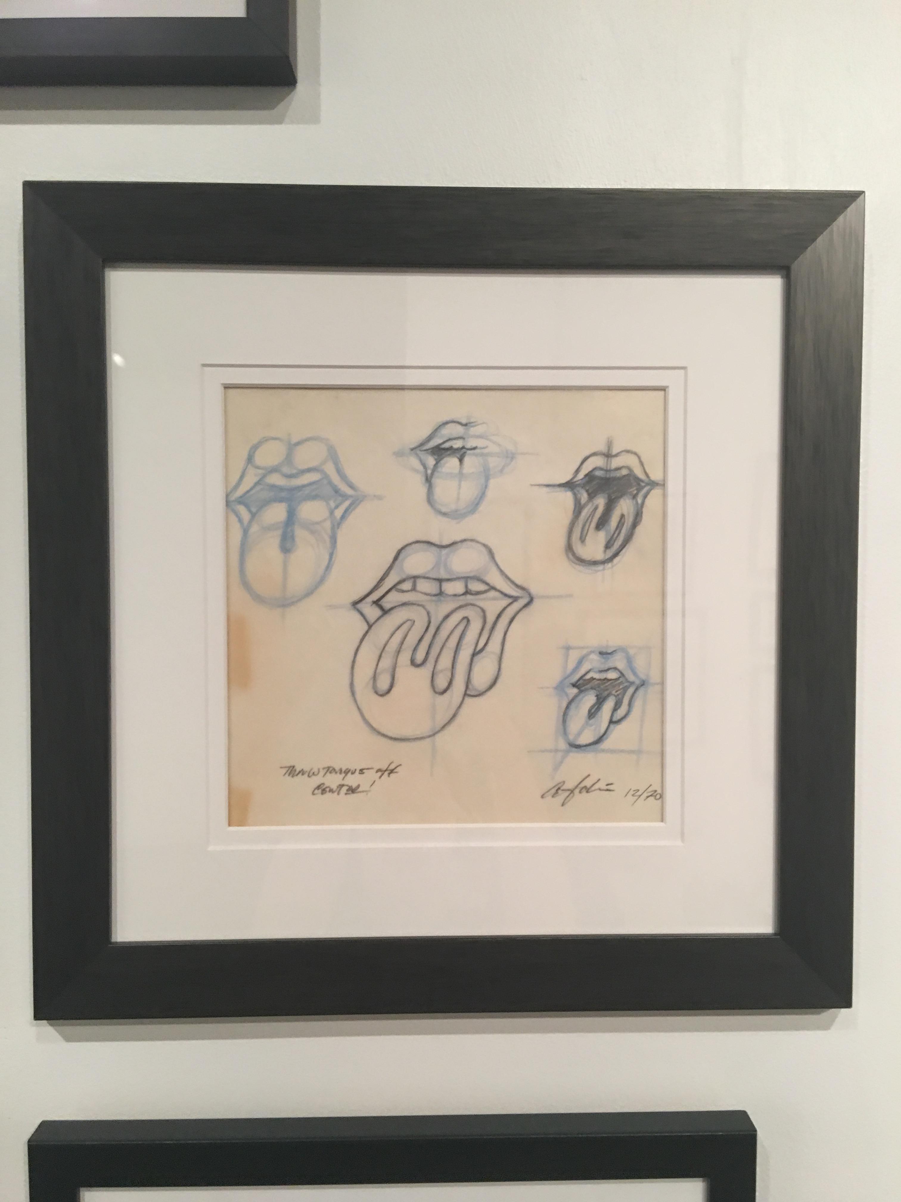 Original Rolling Stones Logo - Rolling Stones Original Logo Sketches - Album on Imgur