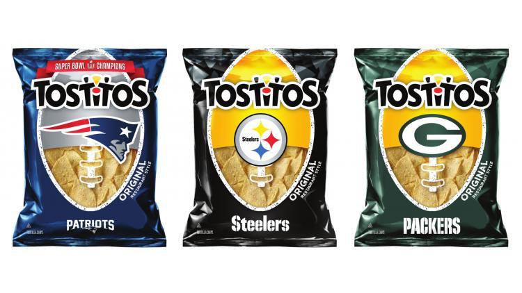 Tostitos Chips Logo - Frito Lay's Tostitos Lucky Bags Put NFL Teams In Spotlight