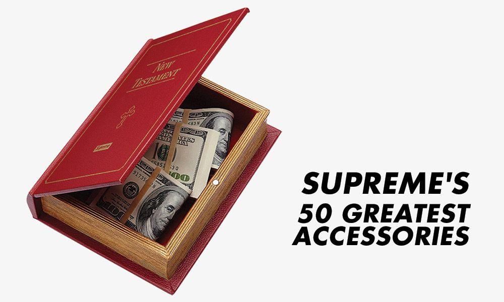 Coolest Supreme Box Logo - Supreme: The 50 Greatest Accessories of All Time