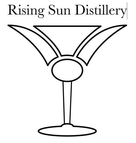Contemporary Sun Logo - Rising Sun Distillery Original Logo