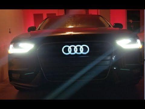 Audi R8 Headlight Logo - Part 1: Audi Grill Logo Lights up from Front, Rear light is TBA ...