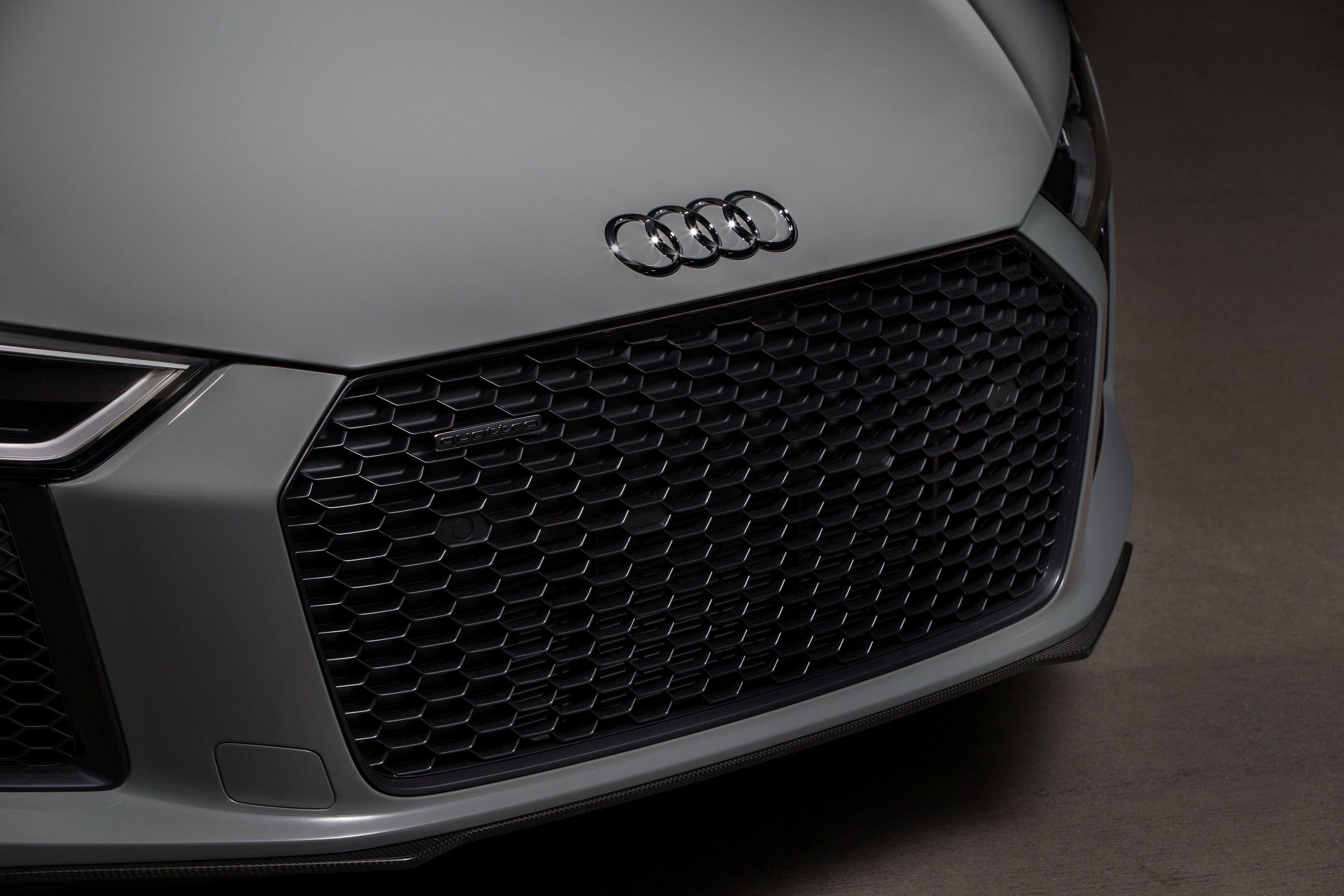 Audi R8 Headlight Logo - 2017 Audi R8 V10 Plus Exclusive Edition | Top Speed