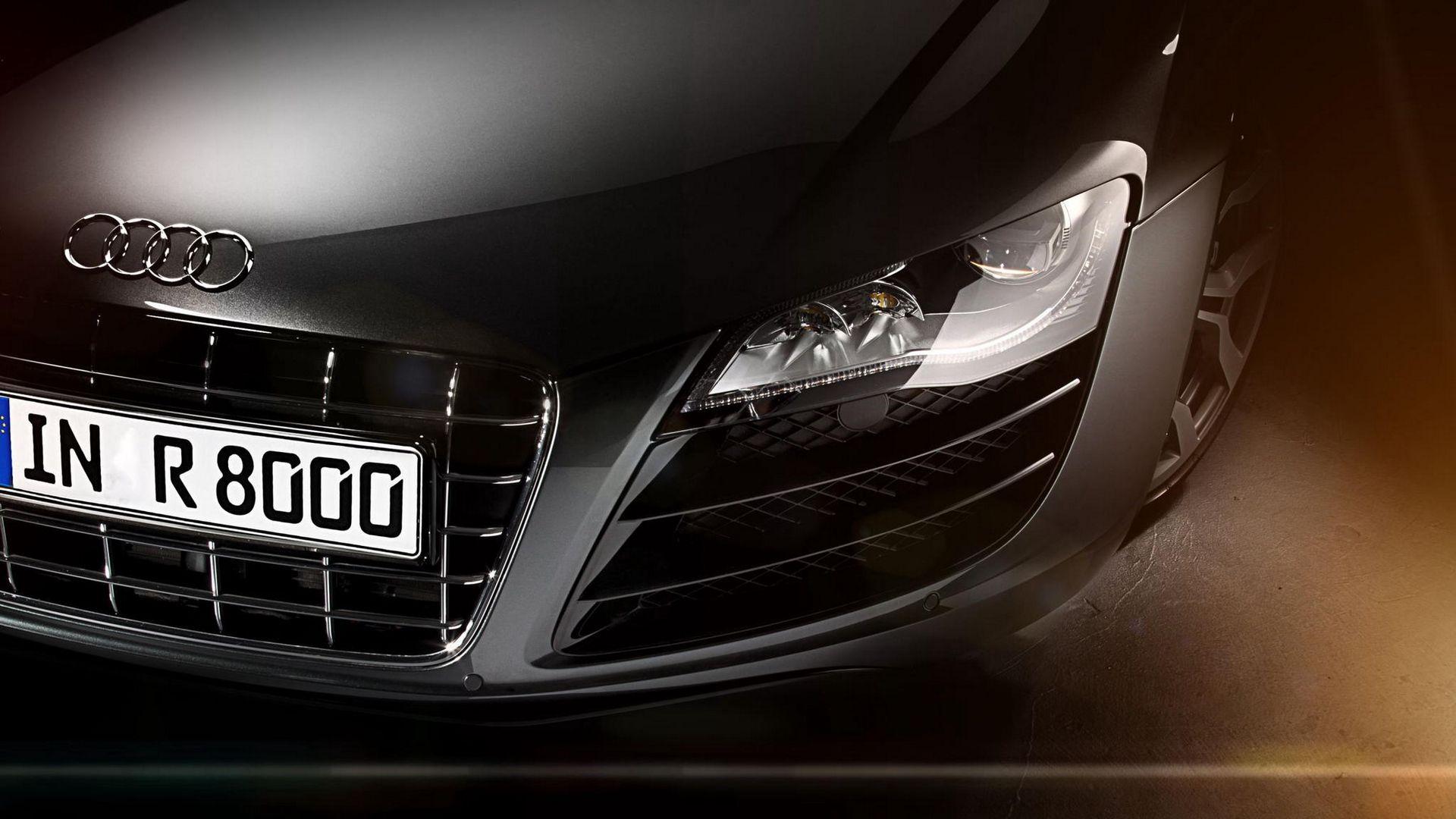 Audi R8 Headlight Logo - Audi R8 Headlights Front Bumper Wallpaper - Wallpaper Stream