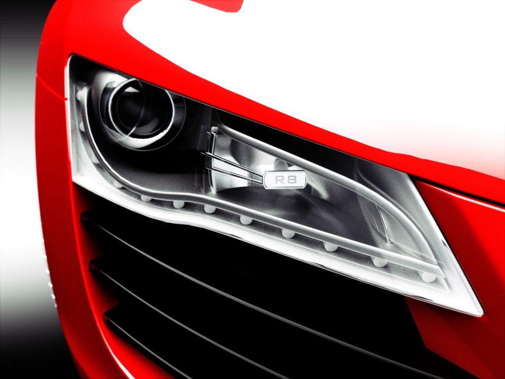 Audi R8 Headlight Logo - audi r8 headlight test render | test render | o.r.b | Flickr