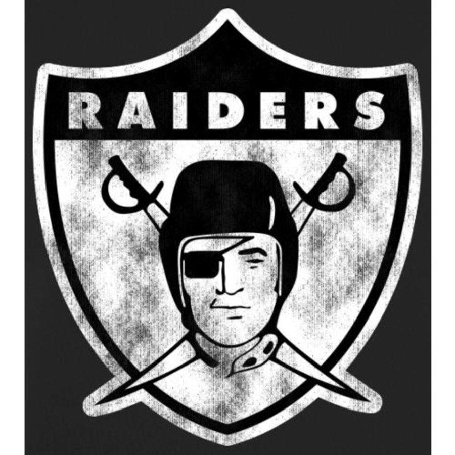 Oakland Raiders Logo - Men's Oakland Raiders NFL Pro Line Black Throwback Logo Pullover