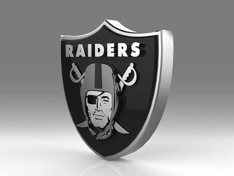 Oakland Raiders Logo - Oakland Raider Logo 3D