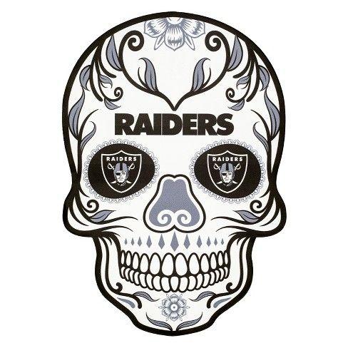Oakland Raiders Logo - NFL Oakland Raiders Large Outdoor Skull Decal : Target