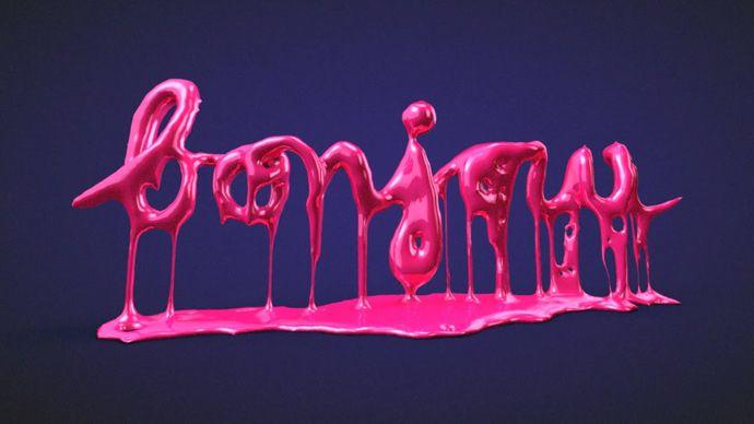 Drip Melt Logo - Cinema 4D - Creating Melting Paint Drips using X-Particles Tutorial